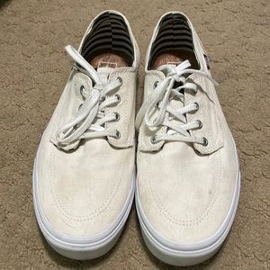 White Authentic Lace Up Sneakers Men’s 11